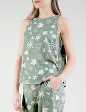 BLUSA MILA ESTAMPADA VERDE
