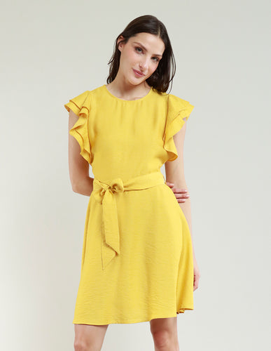 VESTIDO MICA AMARILLO