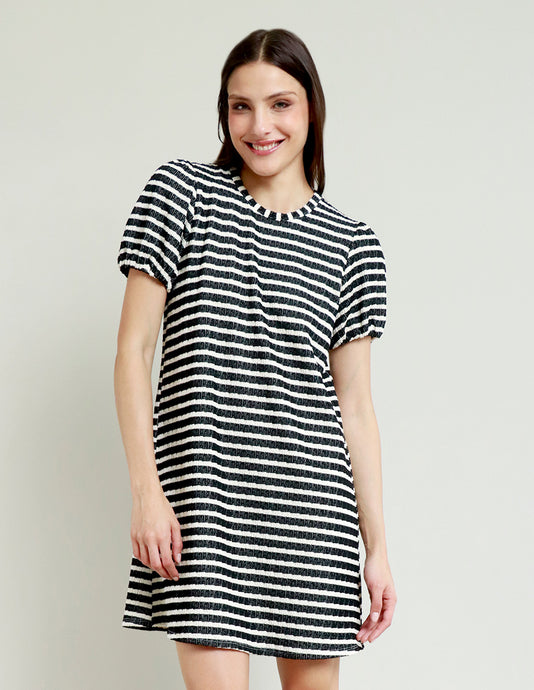 VESTIDO MORGAN A RAYAS