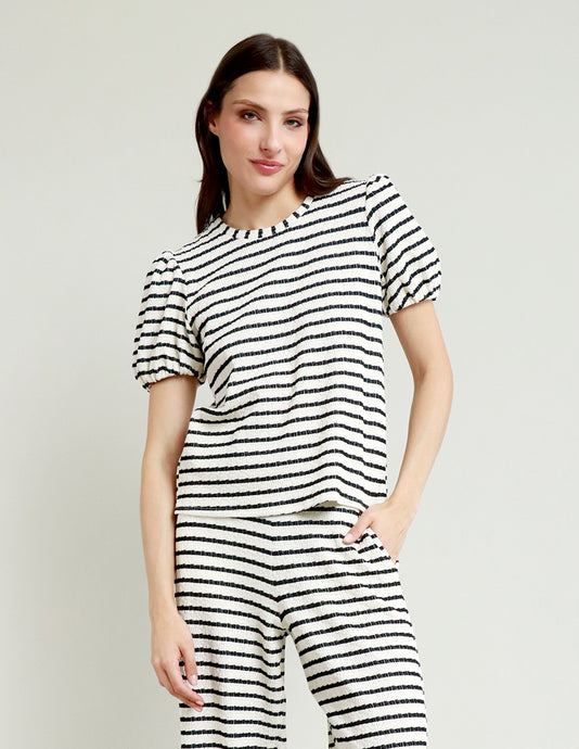 BLUSA MORGAN A RAYAS