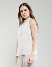 BLUSA TYLER BEIGE BRILLOS