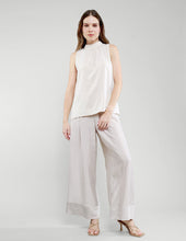 BLUSA TYLER BEIGE BRILLOS