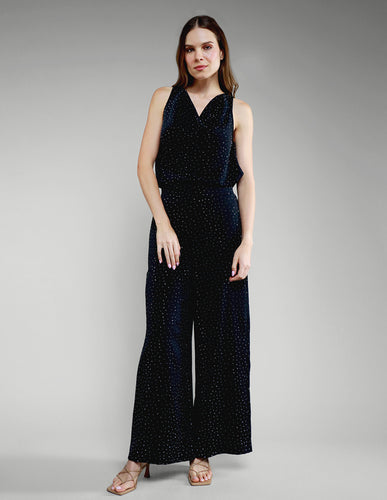 PANTALÓN MAIA NEGRO BRILLOS