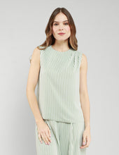 BLUSA VICTORIA A RAYAS VERDE
