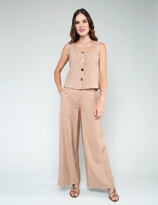 PANTALÓN MAIA CAFÉ CLARO
