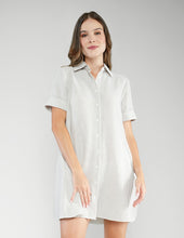 VESTIDO DANAE A RAYAS BEIGE