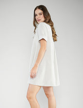 VESTIDO DANAE A RAYAS BEIGE