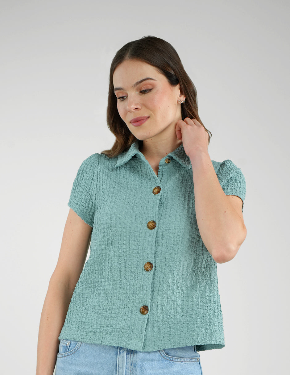 BLUSA CAMILLE MENTA