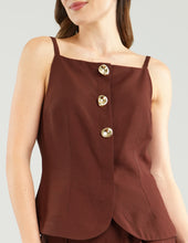 BLUSA AINA CAFÉ