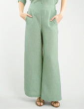 PANTALÓN VANESA VERDE RAYAS