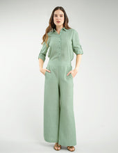 PANTALÓN VANESA VERDE RAYAS