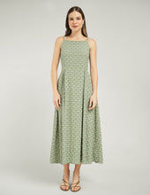 VESTIDO SELMA VERDE FLORES