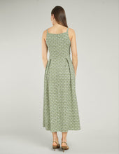 VESTIDO SELMA VERDE FLORES