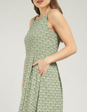 VESTIDO SELMA VERDE FLORES