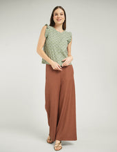 BLUSA SELMA VERDE FLORES