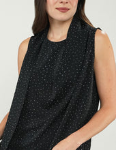 BLUSA CELIA NEGRO BRILLOS