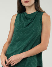 BLUSA ORIANE VERDE BRILLOS