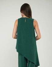 BLUSA ORIANE VERDE BRILLOS